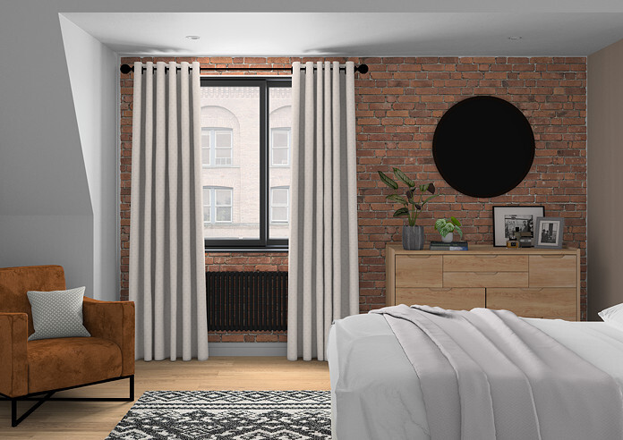 Luxor, Cream - Made to Measure Curtains - Image 5